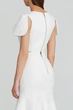 Acler Beverley Crop Top White Size 6 for rent on The Volte - image 3