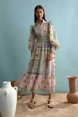 Alemais Emma Gale Shirtdress Dress Print