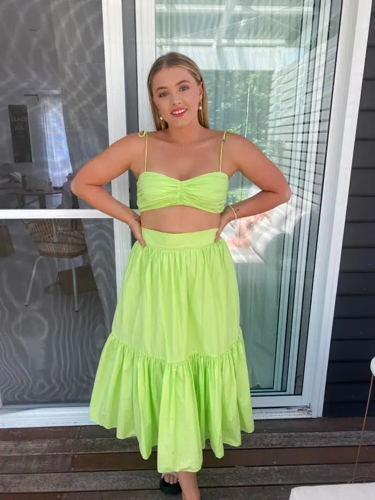 Steele Cameron & Austin Set Green Size 10 for rent on The Volte - main image