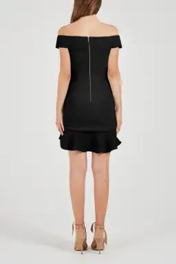 Rebecca Vallance Anise Mini Dress Black Size 8 for rent on The Volte - image 3