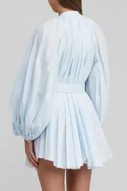 Acler Margot Mini Dress Blue Size 10 for rent on The Volte - image 2