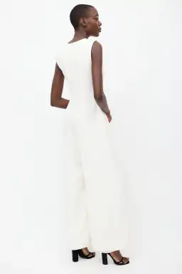 Zimmermann Baton Jumpsuit Pearl Size 8 for rent on The Volte - image 3