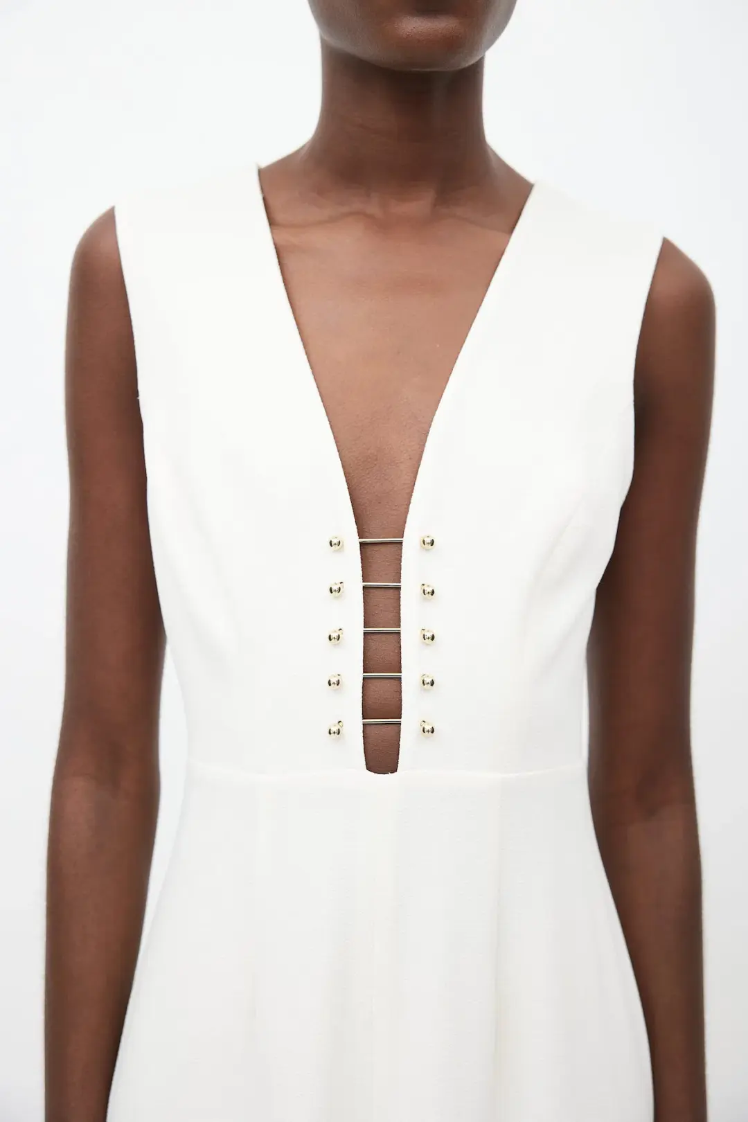 Zimmermann Baton Jumpsuit Pearl Size 8 for rent on The Volte - main image