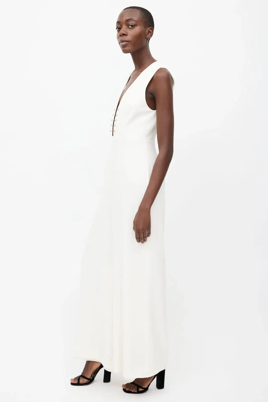 Zimmermann Baton Jumpsuit Pearl Size 8 for rent on The Volte - main image