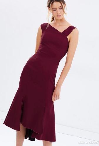 Ginger & Smart Defiance Off-Shoulder Dress size 8 for rent on The Volte - main image