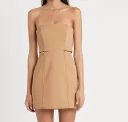 Sir the Label Andre Dress in Camel Brown Size 8 for rent on The Volte - image 3