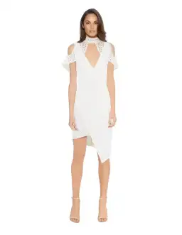 Elliatt Freesia Dress White Size XS/ AU 6 for rent on The Volte - image 1