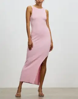 Bec and Bridge Riviera Midi Dress in Candy Pink Size 8 for rent on The Volte - image 2