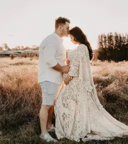 We Are Reclamation Magic Maker Gown Ivory - One Size (XS-XXXL Aus 6-18) for rent on The Volte - image 7