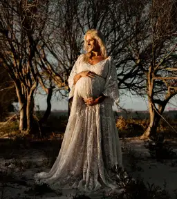 We Are Reclamation Be Love Gown White Size 18 for rent on The Volte - image 3