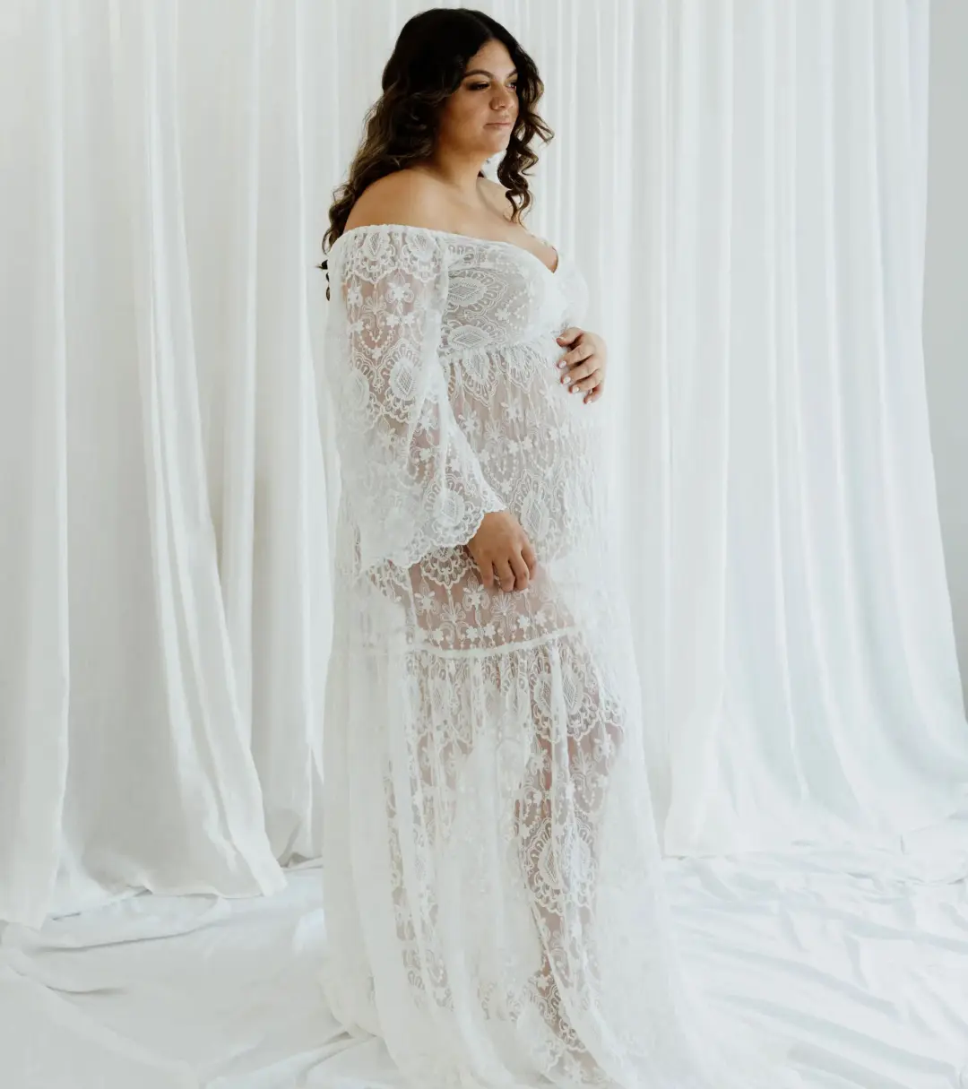 We Are Reclamation Be Love Gown White Size 18 for rent on The Volte - main image