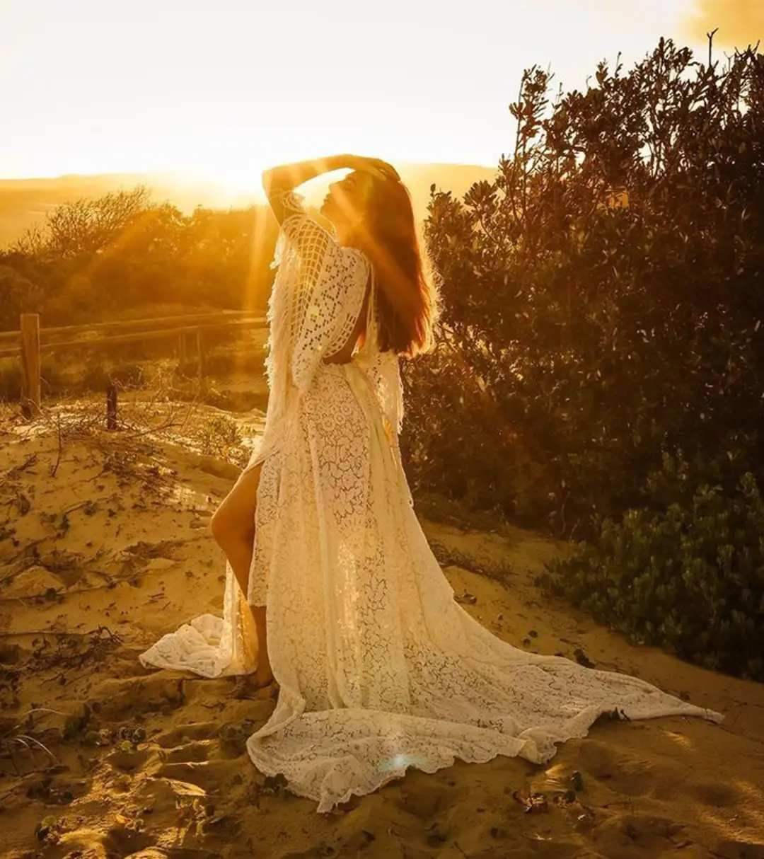 We Are Reclamation 'Bewitched By Boho' Gown White Size 20 for rent on The Volte - main image