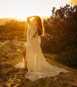 We Are Reclamation 'Bewitched By Boho' Gown White Size 20 for rent on The Volte - image 1