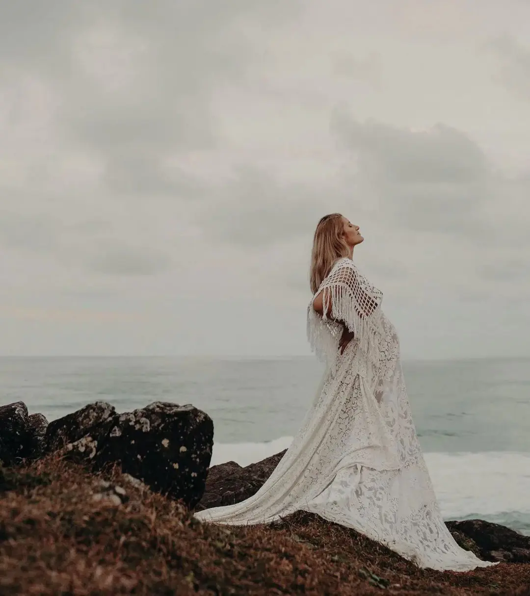 We Are Reclamation 'Bewitched By Boho' Gown White Size 20 for rent on The Volte - main image