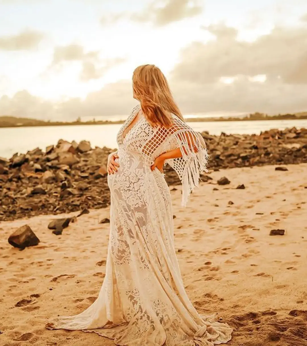 We Are Reclamation 'Bewitched By Boho' Gown White Size 20 for rent on The Volte - main image