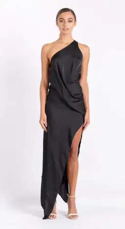 One Fell Swoop Philly Dress in Black Air