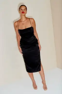 Manning Cartell Miami Heat Midi Backless Dress Black Size 12 for rent on The Volte - image 3