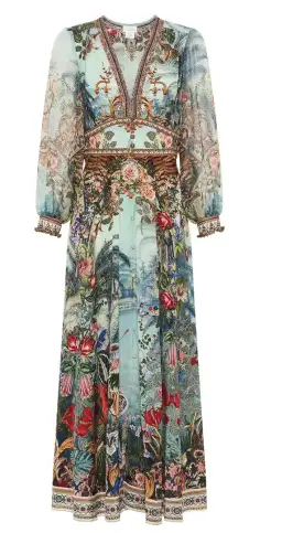 Camilla If These Walls Could Talk Button Dress With Shaped Waistband Size 14 for rent on The Volte - image 3