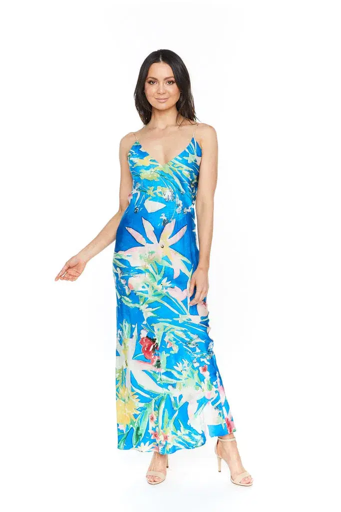 Rat & Boa Iris Dress Print Size XS / Au 6 for rent on The Volte - main image