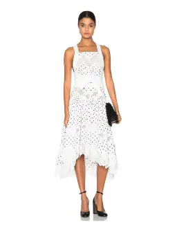 Zimmermann Empire Dot Apron Dress Print Size 2/ Au 12
