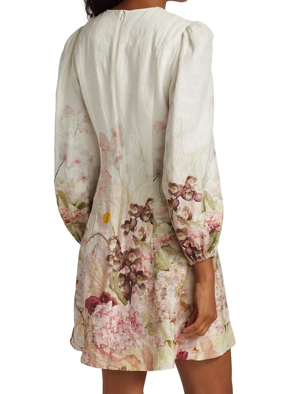 Zimmermann Dancer Hummingbird Mini Dress Print Size 3 for rent on The Volte - main image
