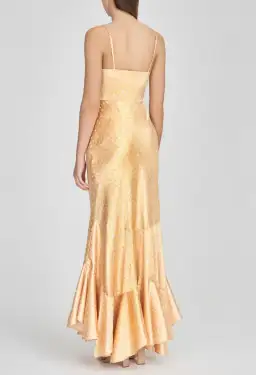 Significant Other Sofia Dress in Champagne Pansy Yellow Size 10 for rent on The Volte - image 2