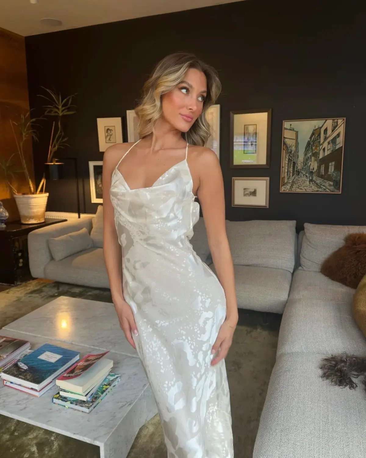 Rat & Boa Primrose Maxi Dress White 6 - Image 2