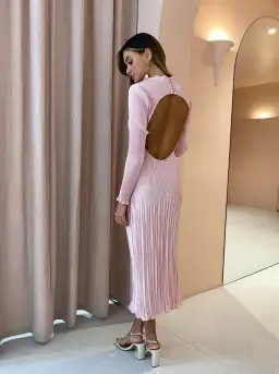 L'idee Soiree Backless Dress Ballet Size 10 for rent on The Volte - image 4