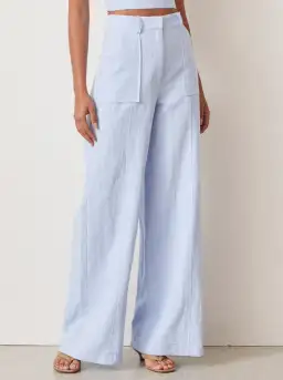 Bec & Bridge Astrid Knit Tee and Anika Pants Set Blue Size 10 for rent on The Volte - image 3