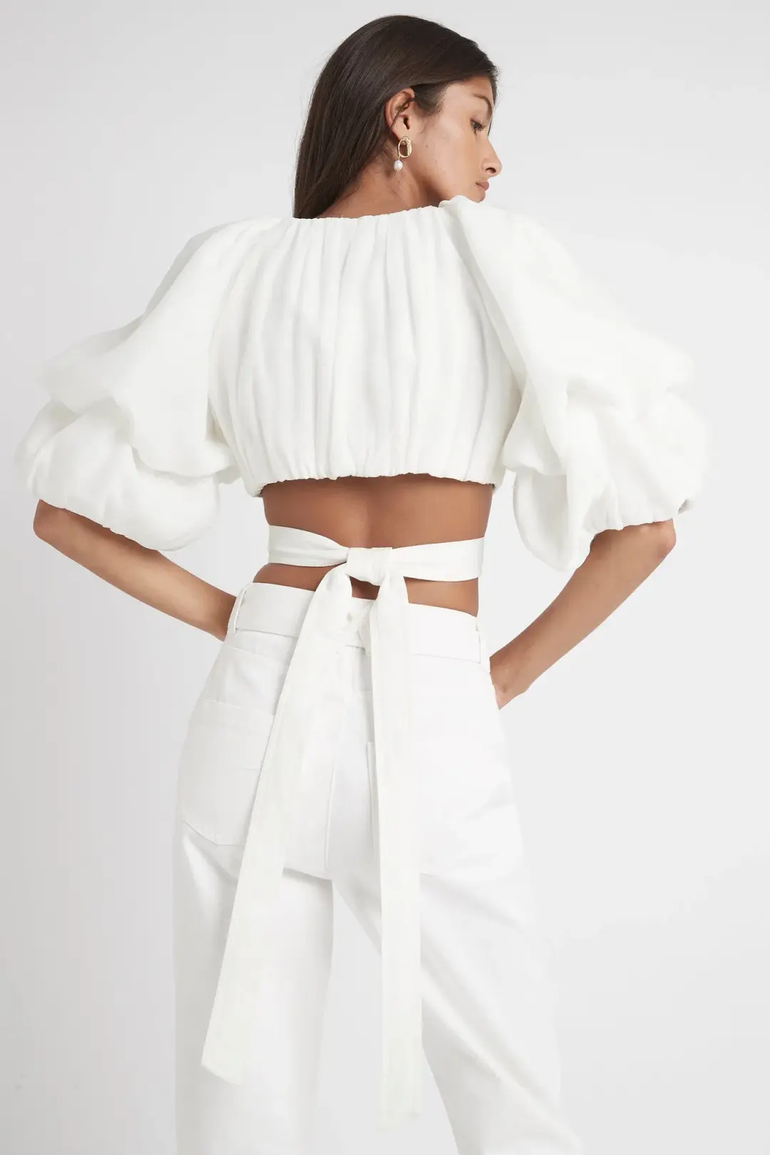 Aje Impression Top White Size 4 for rent on The Volte - main image