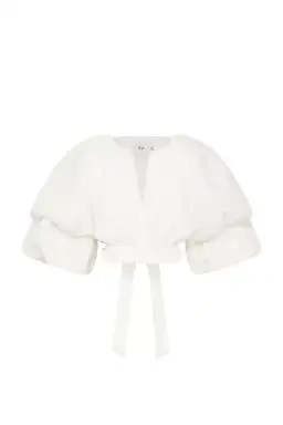Aje Impression Top White Size 4 for rent on The Volte - image 3