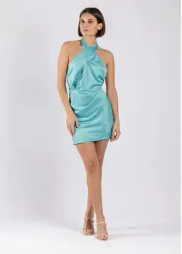 One Fell Swoop Zion Mini Dress Blue Size 8 for rent on The Volte - image 1