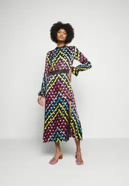 Olivia Rubin Marley Polka Dot Dress Print Size 10 for rent on The Volte - image 3