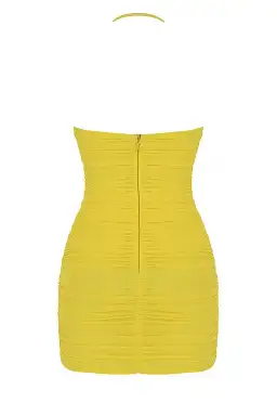 House of CB Swing It On Mini Dress Yellow Size 8 for rent on The Volte - image 6