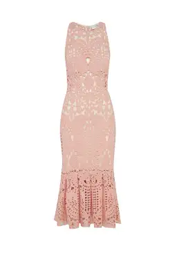 Lover Harmony Cut Out Dress Pink Size 10 for rent on The Volte - image 5