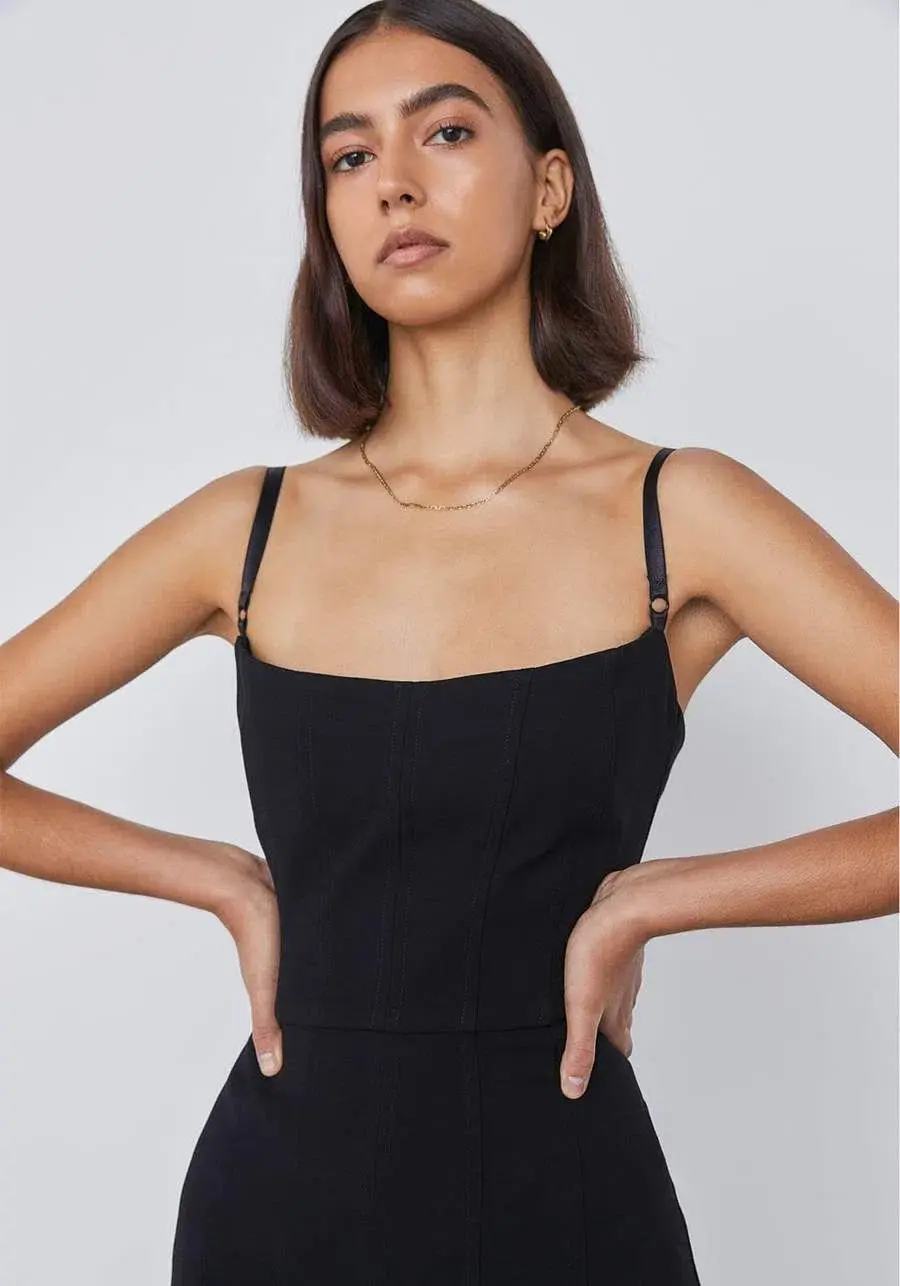 Viktoria & Woods Porter Dress Black Size 6 for rent on The Volte - main image