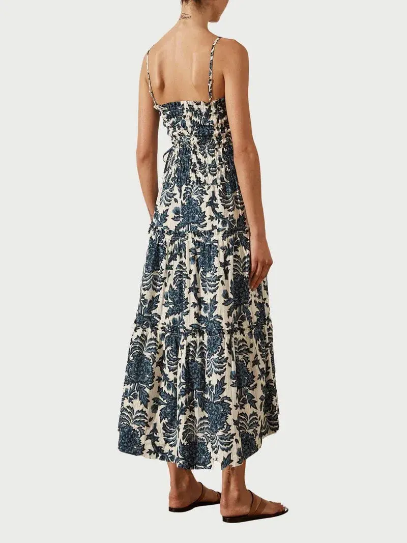 Shona Joy Diana Midi Dress Print Size 6 for rent on The Volte - main image