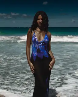 Rat & Boa Coralina Dress Print Size XS for rent on The Volte - image 3