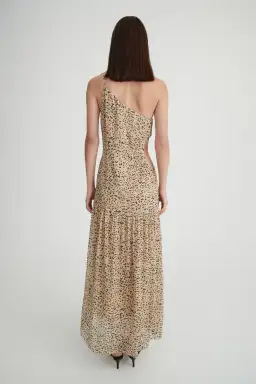 Hansen & Gretel Artillo Dress in Animal Spot Print Size XS