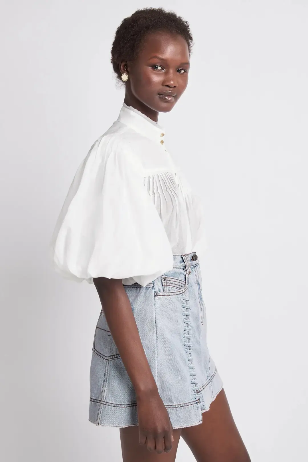 Wilderness Shirt White Size 14 for rent on The Volte - main image