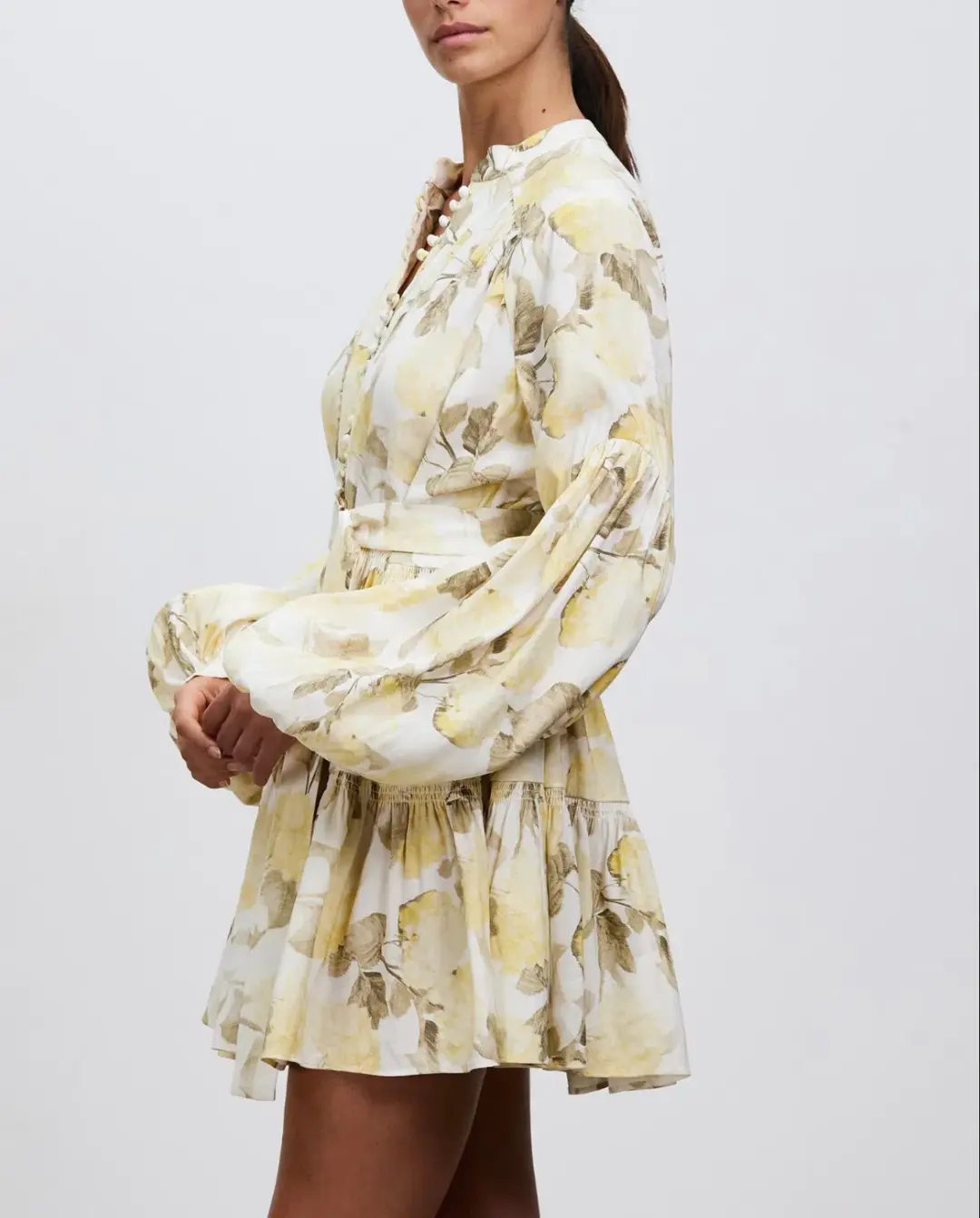 Acler Somerset Dress Print Size 8 for rent on The Volte - main image