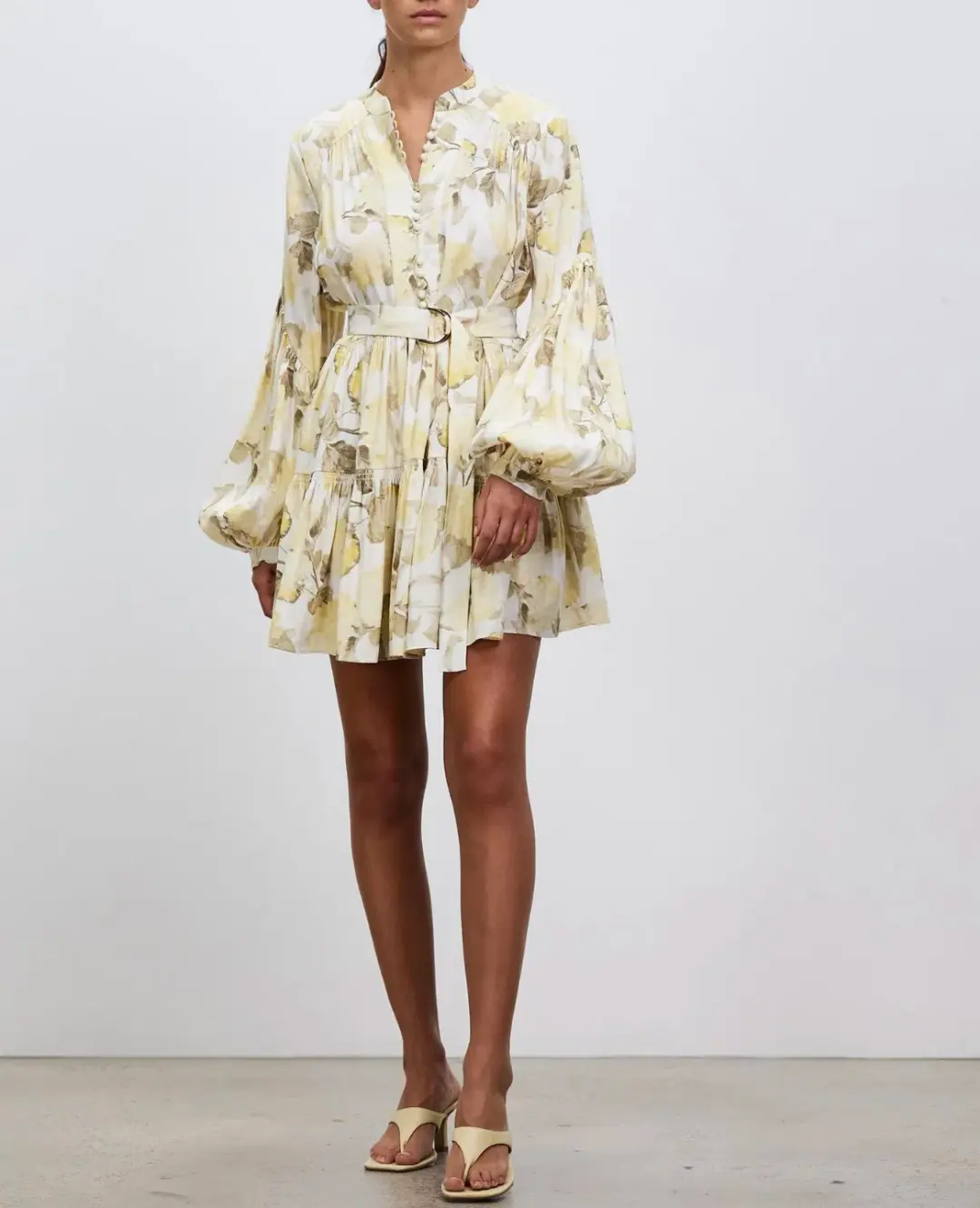 Acler Somerset Dress Print Size 8 for rent on The Volte - main image