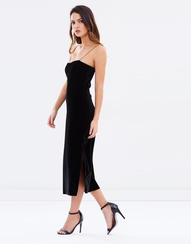 Bec & Bridge The Sorcerer Midi Dress Black Size 10 for rent on The Volte - main image