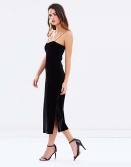 Bec & Bridge The Sorcerer Midi Dress Black Size 10 for rent on The Volte - image 3
