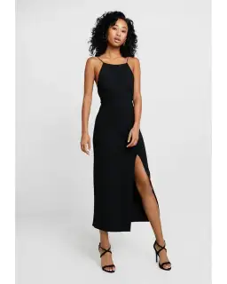 Bec & Bridge Margeaux Back Midi Dress Black Size AU 8 for rent on The Volte - image 1