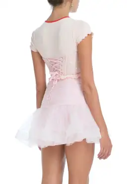 Dyspnea Ta Ta Bodice Pussy Pink Size XS