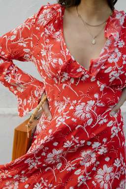 Wildflower Mini LS Dress