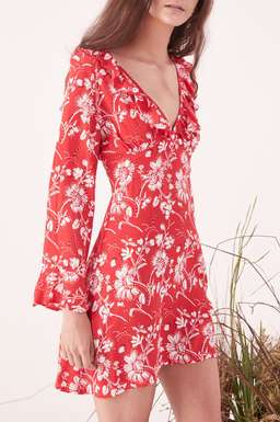 Wildflower Mini LS Dress
