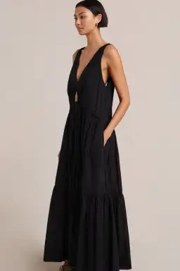 Bec & Bridge Felice Maxi Dress Black Size S / AU 8 for rent on The Volte - image 2