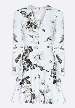 LOVER, Watercolour V Scuba Dress for rent on The Volte - image 2